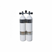 Potápačská fľaša Vítkovice dvojča 2x7 L/230 bar konkáv