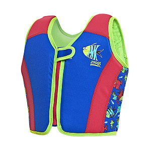 Detská vesta na plávanie Zoggs SEA SAW SWIMSURE JACKET BLUE - 2/3 roky (15/18 kg)
