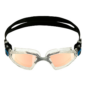 Plavecké okuliare Aqua Sphere KAYENNE PRE zrkadlové sklá iridescentné - transparent/sivá