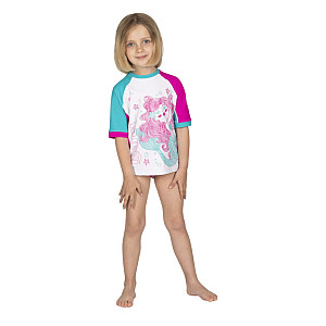 Detské lycrové tričko Mares SEASIDE RASHGUARD SHIELD KID GIRL