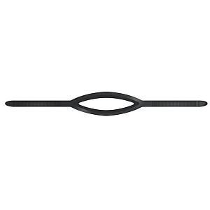 Univerzálny silikónový pásik k maske 16 mm - čierna