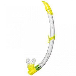 Detský šnorchel Aqua Lung AIRFLEX PURGE LX MIDI - žltá