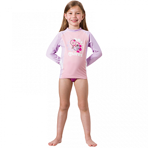 Detské lycrové tričko Mares RASHGUARD KID GIRL
