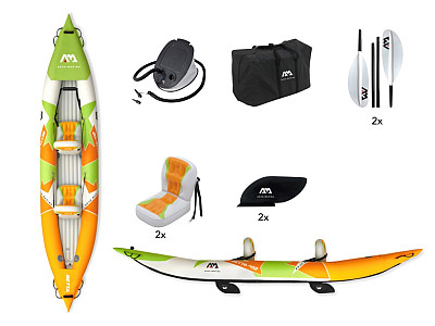 Kajak Aqua Marina BETTA 412 oranžová - výpredaj