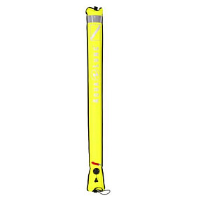 Bójka Aqua Lung NYLON YELLOW EMERGENCY DECO STOP BUOY 145 x 15 cm