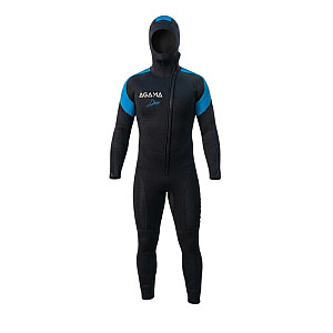 Pánsky neoprén Agama DIVER 7 mm čierna/modrá