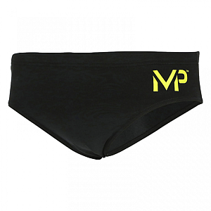 Pánske plavky Michael Phelps SOLID MAN SLIP čierna - DE3 XS/S