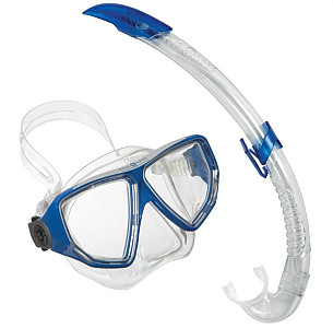Potápačský set Aqua Lung COMBO OYSTER LX a AIRFLEX LX SNORKEL - modrá