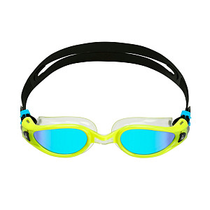 Plavecké okuliare Aqua Sphere KAIMAN EXO titán. zrkadlové sklá modrá - žltá