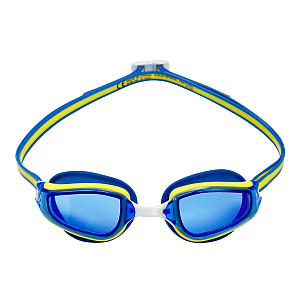 Plavecké okuliare Aqua Sphere FASTLANE modré sklá - modrá/žltá