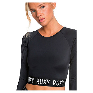 Dámske lycrové tričko Roxy FITNESS CROP, dlhý rukáv - výpredaj