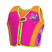 Detská vesta na plávanie Zoggs SEA UNICORN SWIMSURE JACKET PINK