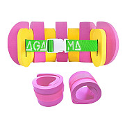 SET plavecký pás Agama SWIM (ružová/žltá) rukávky Agama EVA