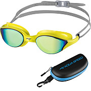 Plavecké zrkadlové okuliare Aqua Speed ​​Vortex Mirror s puzdrom