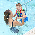 Detská vesta na plávanie Zoggs SEA SAW SWIMSURE JACKET BLUE - 2/3 roky (15/18 kg)