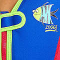 Detská vesta na plávanie Zoggs SEA SAW SWIMSURE JACKET BLUE