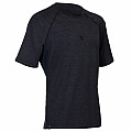Pánske lycrové tričko Aqua Lung LOOSE FIT čierna/sivá, kr. rukáv