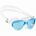 Detské plavecké okuliare Cressi MINI COBRA 7-15 rokov číre sklá