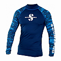 Pánske lycrové triko Scubapro RASHGUARD AEGEAN UPF50, dlhý rukáv