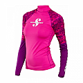 Dámske lycrové triko Scubapro RASHGUARD FLAMINGO UPF50, dl. ruk.