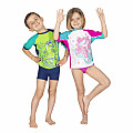 Detské lycrové tričko Mares SEASIDE RASHGUARD SHIELD KID GIRL