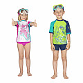 Detské lycrové tričko Mares SEASIDE RASHGUARD SHIELD KID GIRL