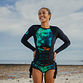 Dámske neoprénové plavky Kaiwai BLUE BRAZIL dlhý rukáv