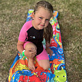Pončo Zoggs SQUARE CLOAK TOWEL do 140 cm