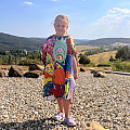 Pončo Zoggs SQUARE CLOAK TOWEL do 140 cm