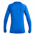 Chlapčenské lycrové tričko Quiksilver, dlhý rukáv - 14 rokov modrá