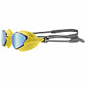 Plavecké zrkadlové okuliare Aqua Speed ​​Vortex Mirror s puzdrom - žltá