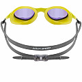 Plavecké zrkadlové okuliare Aqua Speed ​​Vortex Mirror s puzdrom - žltá