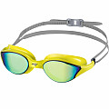 Plavecké zrkadlové okuliare Aqua Speed ​​Vortex Mirror s puzdrom - žltá