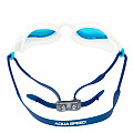 Plavecké zrkadlové okuliare Aqua Speed ​​Vortex Mirror s púzdrom biela
