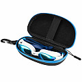 Plavecké zrkadlové okuliare Aqua Speed ​​Vortex Mirror s púzdrom biela
