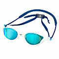 Plavecké zrkadlové okuliare Aqua Speed ​​Vortex Mirror s púzdrom biela
