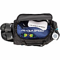 Cestovná taška Aqua Speed SPORT DUFFLE BAG L 43L - čierna/tyrkys