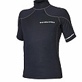 Pánske lycrové tričko Scubapro T-FLEX čierne, krátky rukáv - výpredaj - S