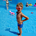 Detské plavecké okuliare Cressi BALOO 2-7 rokov číre sklá
