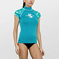 Dámske lycrové triko Scubapro RASHGUARD CARIBBEAN UPF50, kr. ruk.