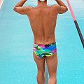 Chlapčenské plavky Michael Phelps ZUGLO BRIEF
