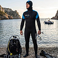 Pánsky neoprén Agama DIVER 7 mm čierna/modrá