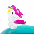 Nafukovací bazénik Bestway 53097 MAGICAL UNICORN CARRIAGE 274 x 198 x 137 cm