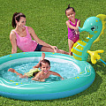 Nafukovací bazénik Bestway 53114 SEAHORSE SPRINKLER 188 x 160 x 86 cm