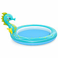 Nafukovací bazénik Bestway 53114 SEAHORSE SPRINKLER 188 x 160 x 86 cm