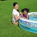 Nafukovací bazénik Bestway 52489 SPARKLE SHELL KIDDIE POOL 150 x 127 x 43 cm