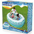 Nafukovací bazénik Bestway 52489 SPARKLE SHELL KIDDIE POOL 150 x 127 x 43 cm