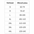 Obličkový pás Agama BACKSUPPORT 5/6,5 mm