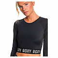 Dámske lycrové tričko Roxy FITNESS CROP, dlhý rukáv - výpredaj