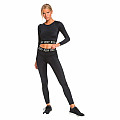 Dámske lycrové tričko Roxy FITNESS CROP dlhý rukáv - výpredaj